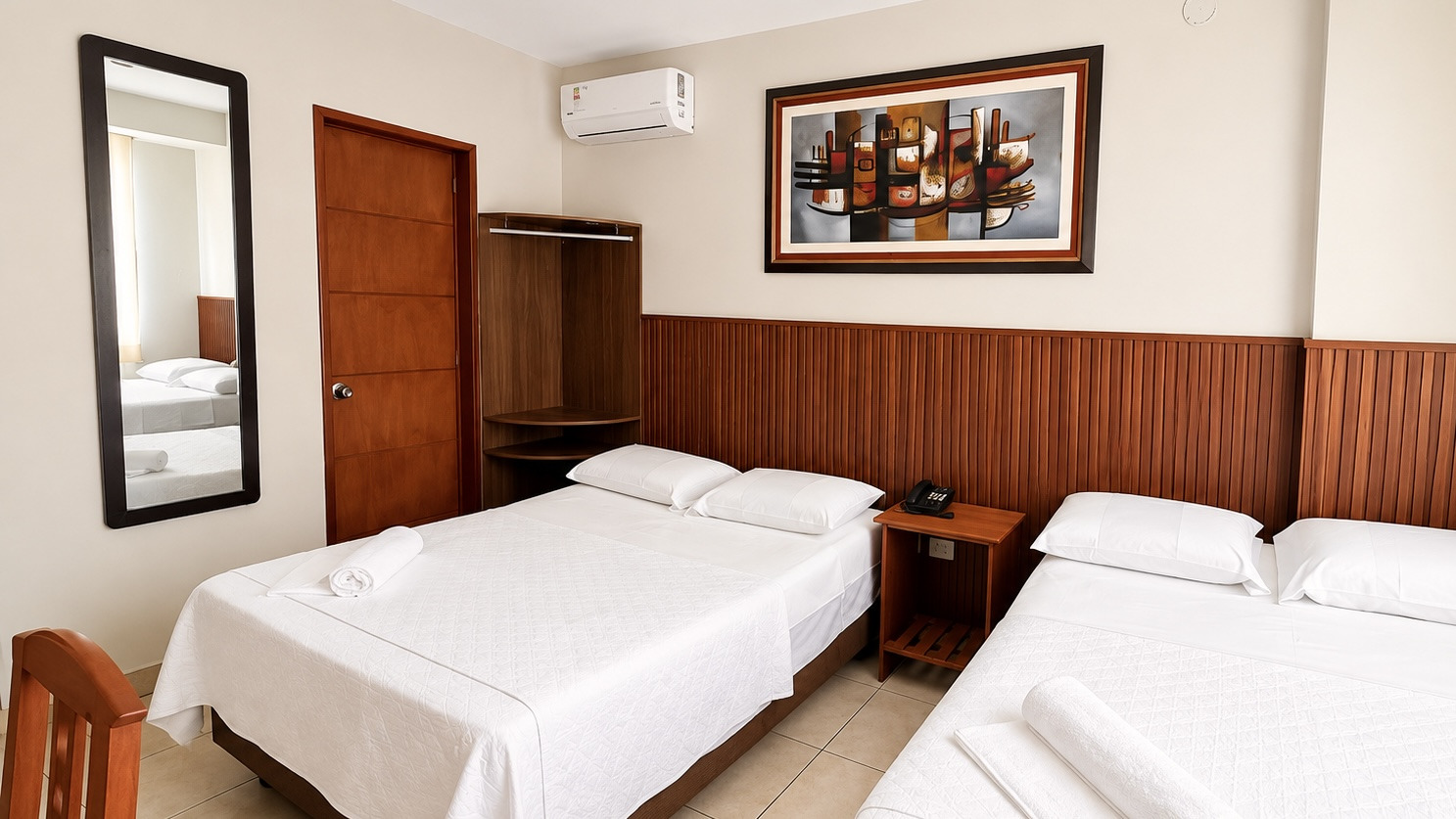 Habitación Doble del Hotel Rivera del Río