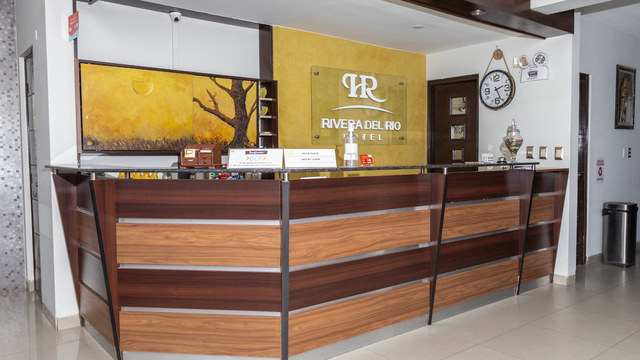 Recepción del Hotel Rivera del Río