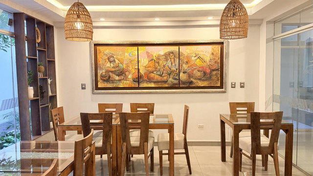 Restaurante del Hotel Rivera del Río en Piura